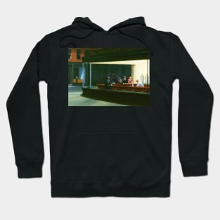 Alien Xenomorph in Hopper Nighthawks Hoodie